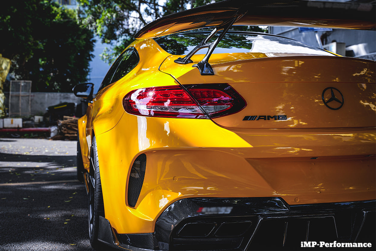 2015-2018 Mercedes Benz W205 C63/S AMG Coupe IMP Performance Partial Carbon Fiber Full Body Kit - DarwinPRO Aerodynamics