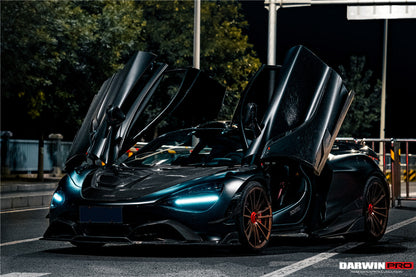 2017-2021 McLaren 720s Se²NWB Style Carbon Fiber Front Lip - DarwinPRO Aerodynamics