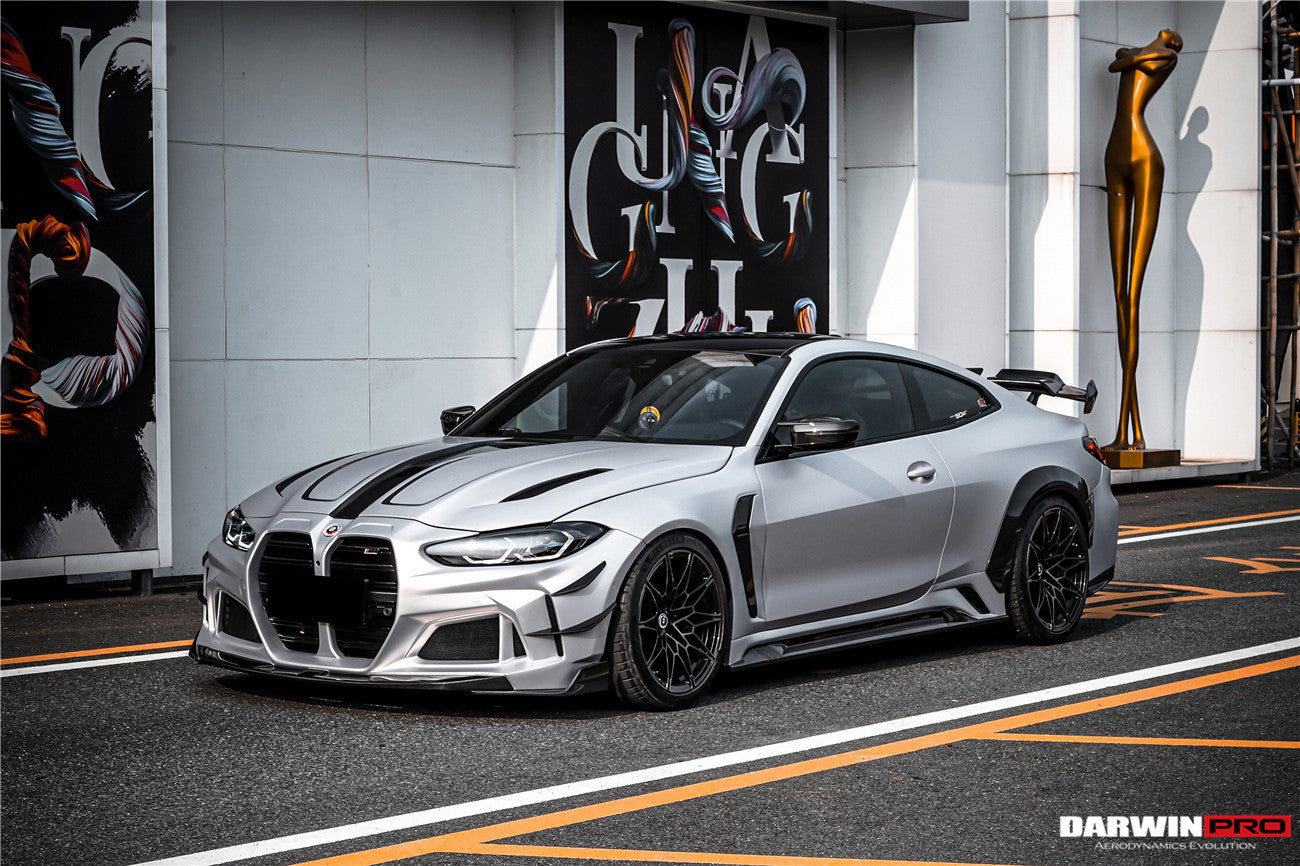2021-UP BMW M4 G82/G83 BKSSII Style Front Bumper and Front Fender and Side Skirts - DarwinPRO Aerodynamics