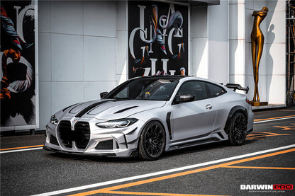 2021-UP BMW M4 G82/G83 BKSSII Style Front Bumper and Front Fender and Side Skirts - DarwinPRO Aerodynamics