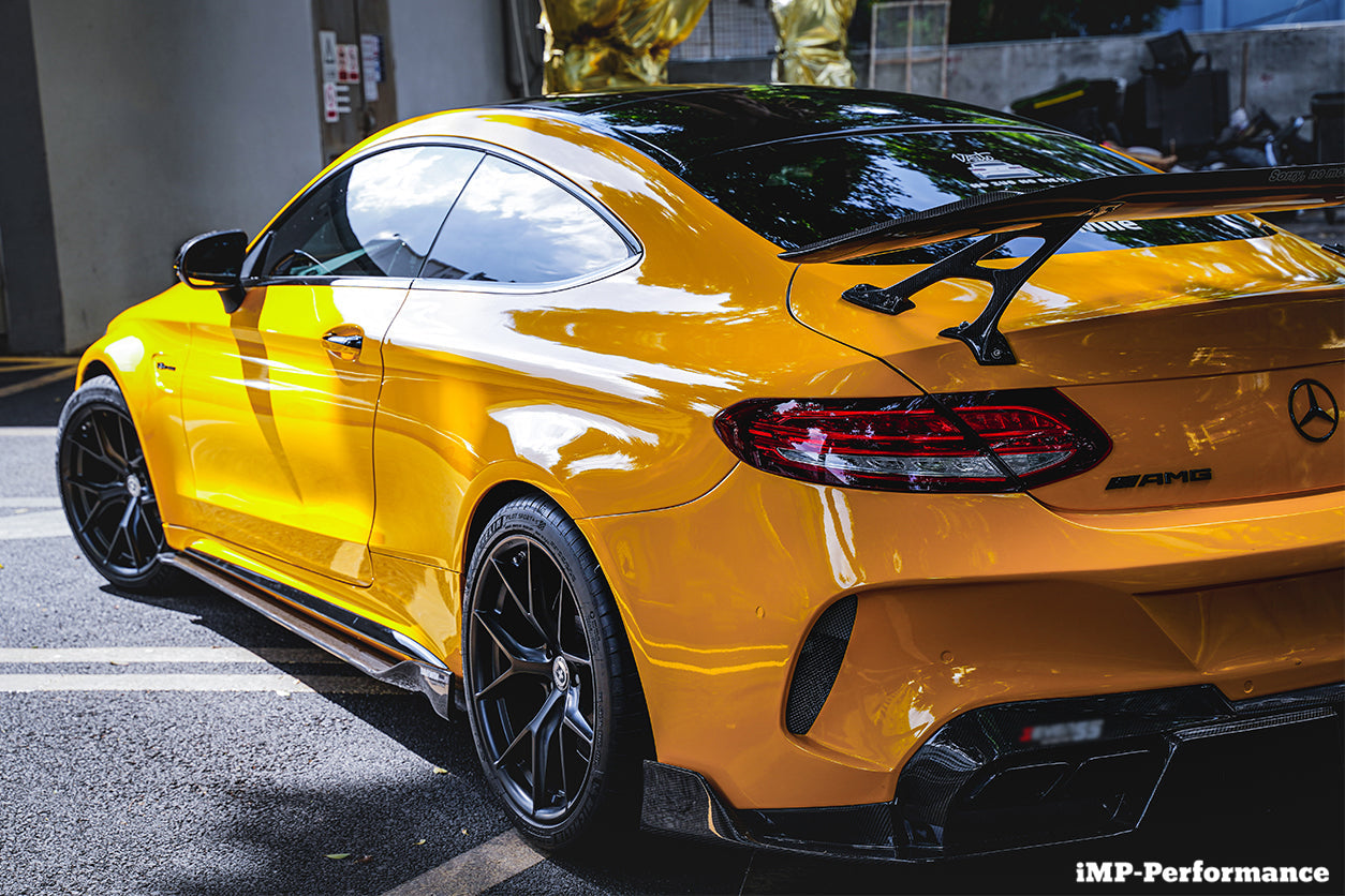 2015-2018 Mercedes Benz W205 C63/S AMG Coupe IMP Performance Partial Carbon Fiber Full Body Kit - DarwinPRO Aerodynamics
