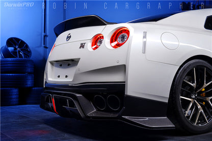 2008-2022 Nissan GTR R35 CBA/DBA/EBA BKSS Style Carbon Fiber Trunk Spoiler - DarwinPRO Aerodynamics