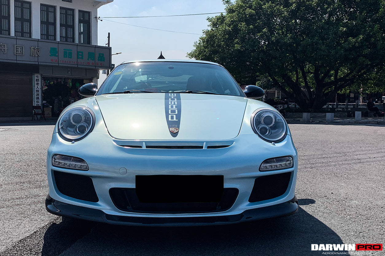 2009-2012 Porsche 911 997.2 Carrera/S/4S GT3 Style Front Bumper - DarwinPRO Aerodynamics