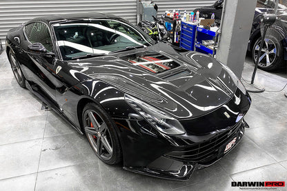 2012-2017 Ferrari F12 Berlinetta IMP Performance Carbon Fiber Hood - DarwinPRO Aerodynamics