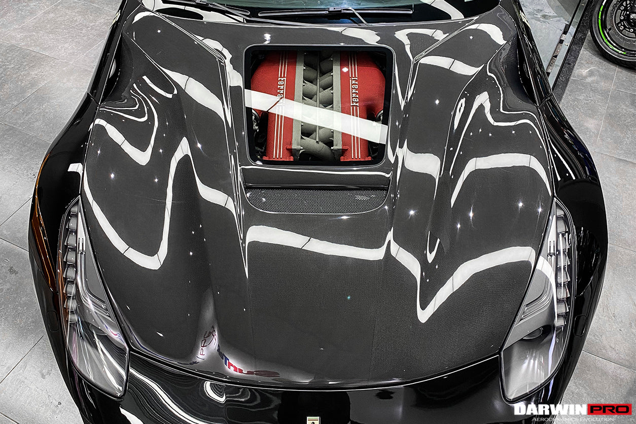 2012-2017 Ferrari F12 Berlinetta IMP Performance Carbon Fiber Hood - DarwinPRO Aerodynamics