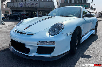 2009-2012 Porsche 911 997.2 Carrera/S/4S GT3 Style Front Bumper - DarwinPRO Aerodynamics