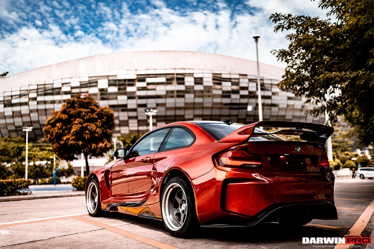 2014-2019 BMW 2 Series F22 VR Style Partial Carbon Fiber Wide Body Full Body Kit - DarwinPRO Aerodynamics