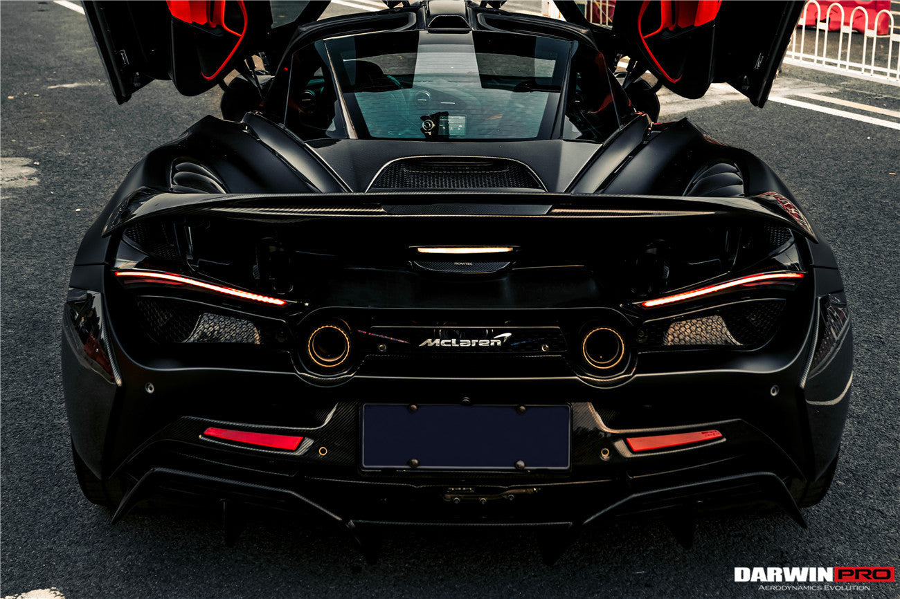 2017-2021 McLaren 720s BKSS Style Carbon Fiber Rear Diffuser - DarwinPRO Aerodynamics