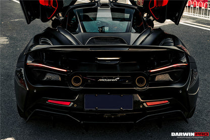2017-2021 McLaren 720s BKSS Style Carbon Fiber Rear Diffuser - DarwinPRO Aerodynamics