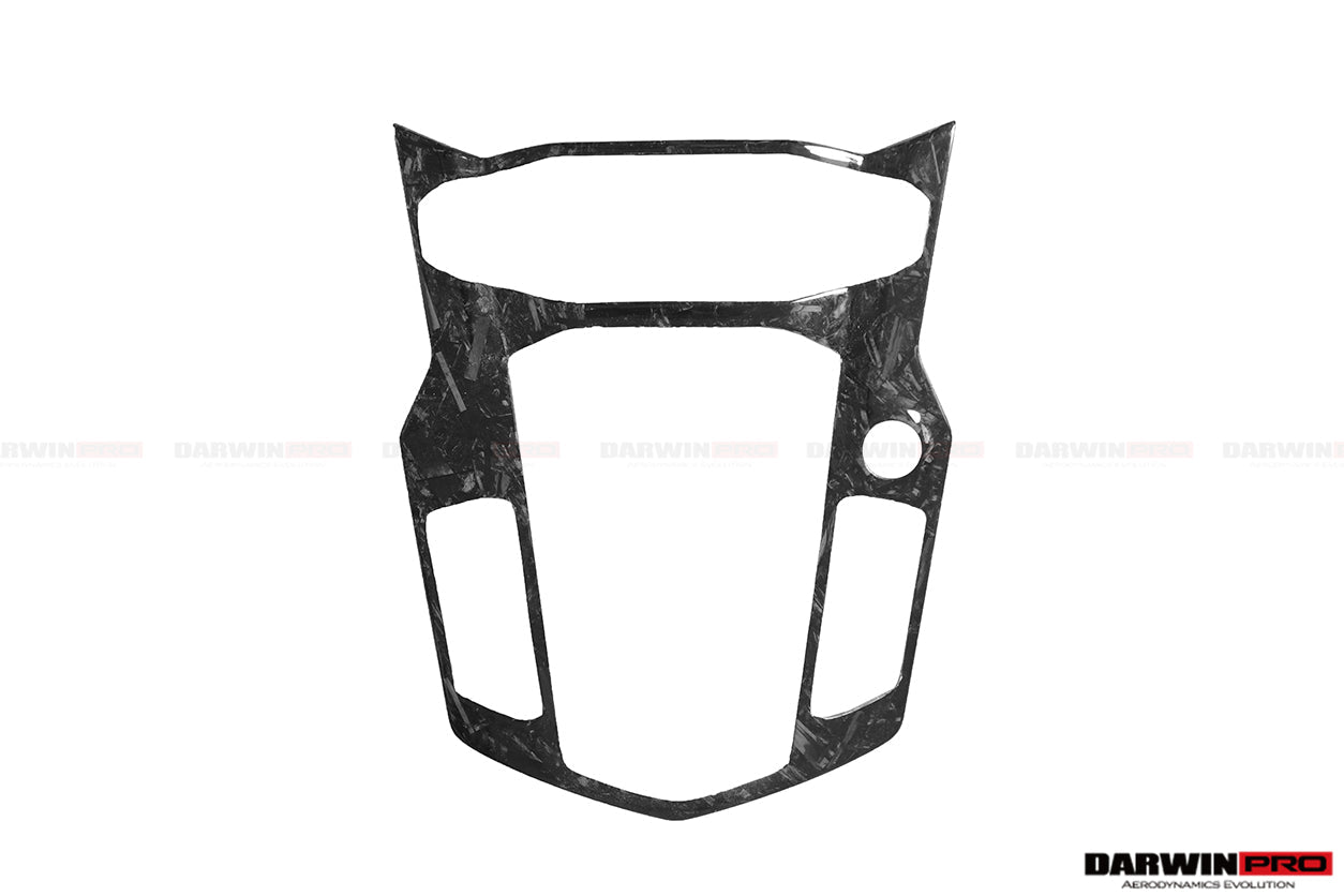 2011-2016 Lamborghini Aventador LP700 Coupe/Roadster Dry Carbon Fiber Centre Console Surround - DarwinPRO Aerodynamics