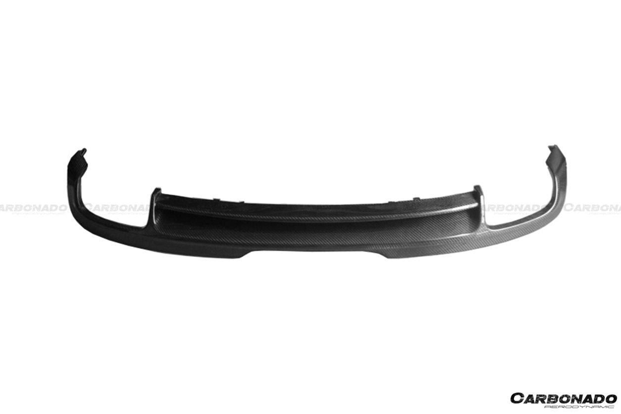 2009-2014 Audi TTS TT S-LINE OE Style Carbon Fiber Rear Lip - Carbonado Aero