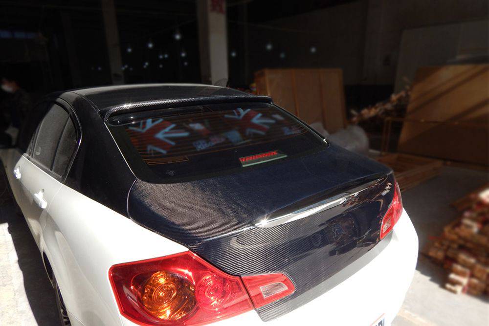 2007-2013 Infiniti G25/G35/G37 Sedan OEM Style Carbon Fiber Trunk - Carbonado