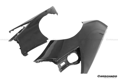 2015-2020 Lamborghini Huracan LP610/LP580 DE Style Wide Fender Flares - Carbonado