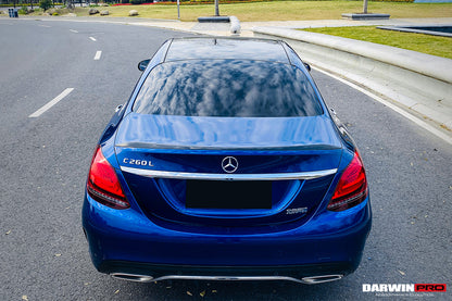 2015-2021 Mercedes Benz C-Class W205 Sedan Trunk Spoiler - DarwinPRO Aerodynamics