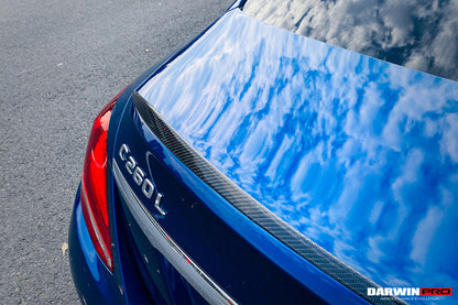 2015-2021 Mercedes Benz C-Class W205 Sedan Trunk Spoiler - DarwinPRO Aerodynamics