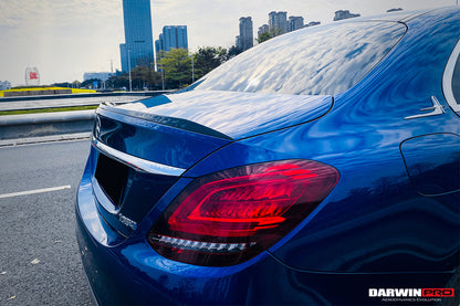 2015-2021 Mercedes Benz C-Class W205 Sedan Trunk Spoiler - DarwinPRO Aerodynamics