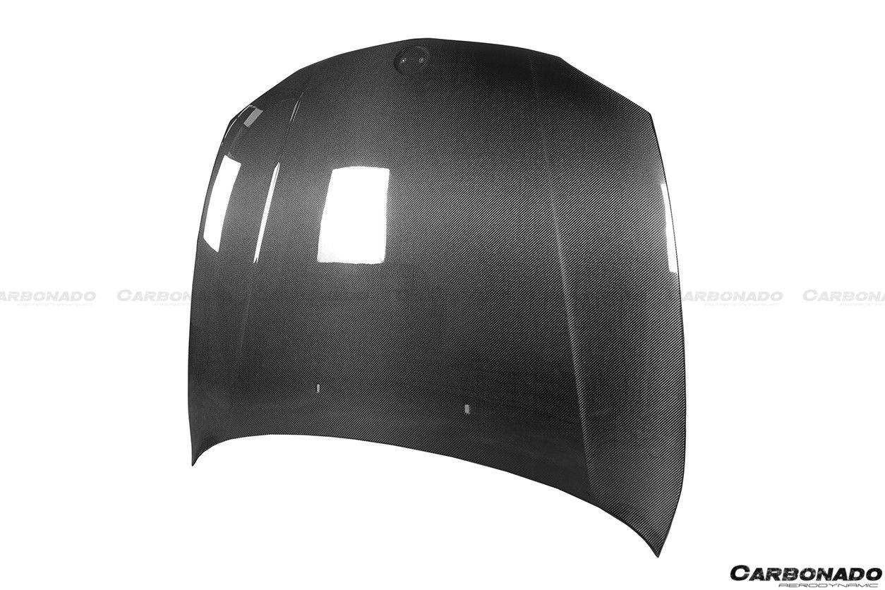 2008-2013 BMW E82 E88 1M 1Series OE Style Carbon Fiber Hood - Carbonado