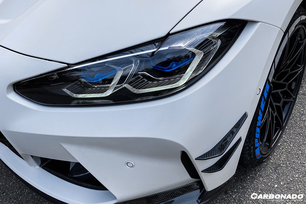 2021-UP BMW M3 G80 M4 G82/G83 MP Style Carbon Fiber Front Lip - Carbonado Aero