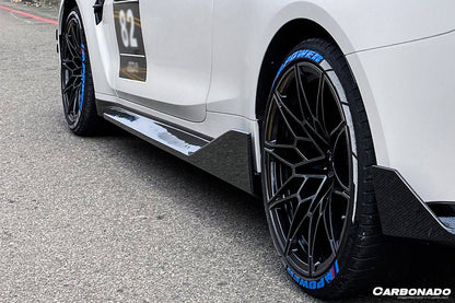 2021-UP BMW M4 G82/G83 MP Style Carbon Fiber Side Skirts - Carbonado