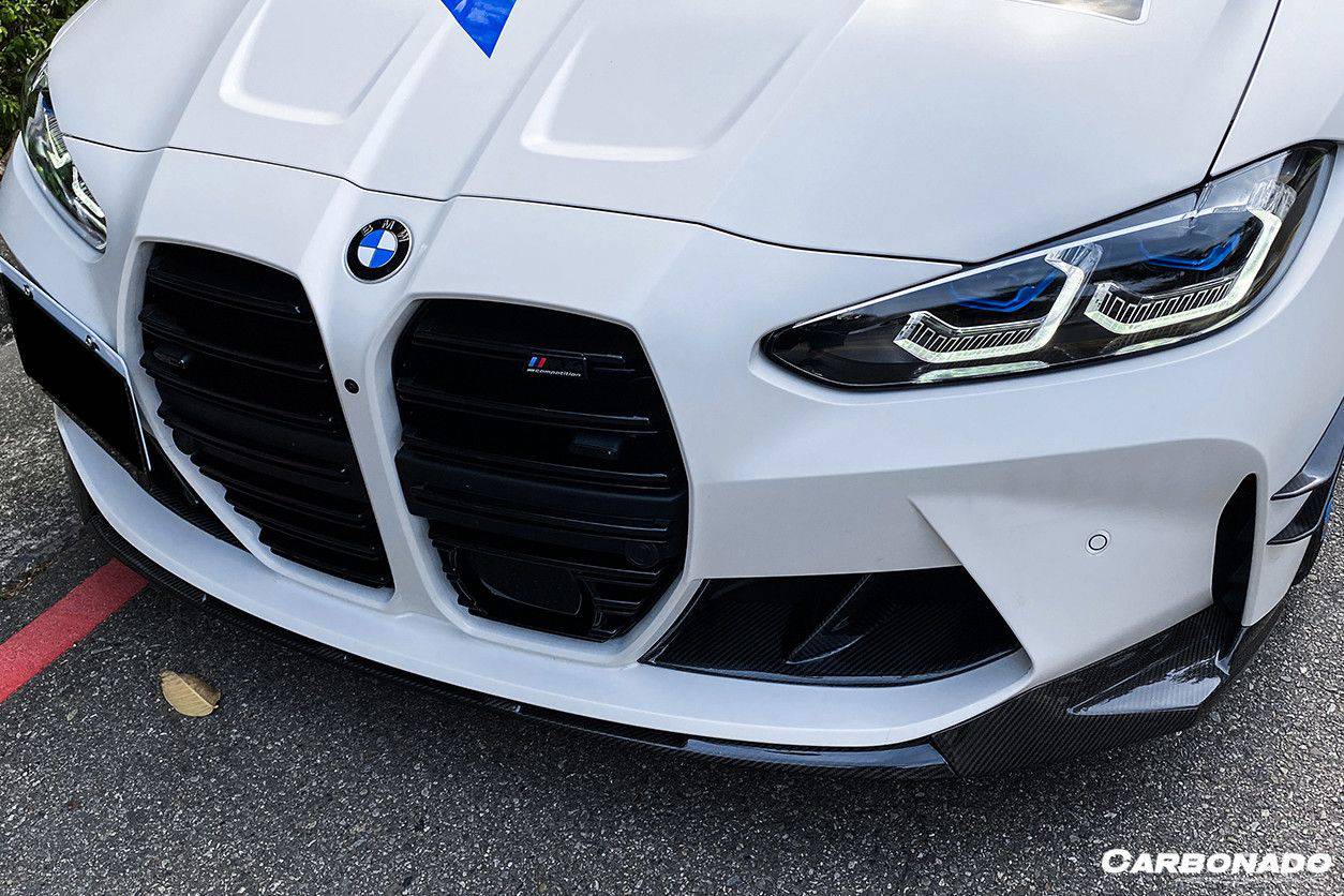 2021-UP BMW M3 G80 M4 G82/G83 MP Style Carbon Fiber Front Lip - Carbonado Aero