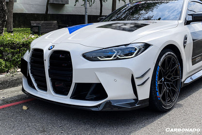 2021-UP BMW M3 G80 M4 G82/G83 MP Style Carbon Fiber Front Bumper Air Vents - Carbonado