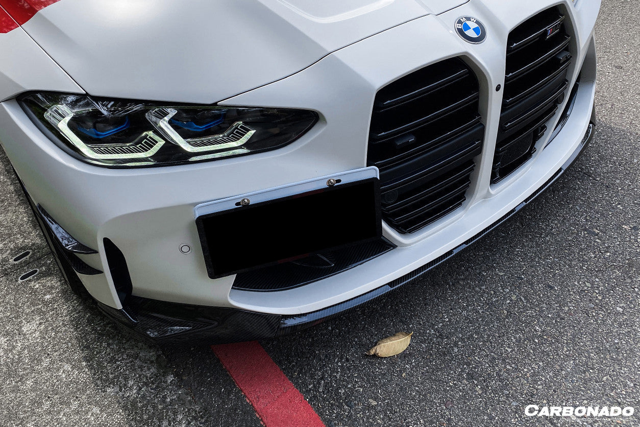 2021-UP BMW M3 G80 M4 G82/G83 MP Style Carbon Fiber Front Lip - Carbonado