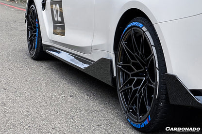 2021-UP BMW M4 G82/G83 MP Style Carbon Fiber Side Skirts - Carbonado