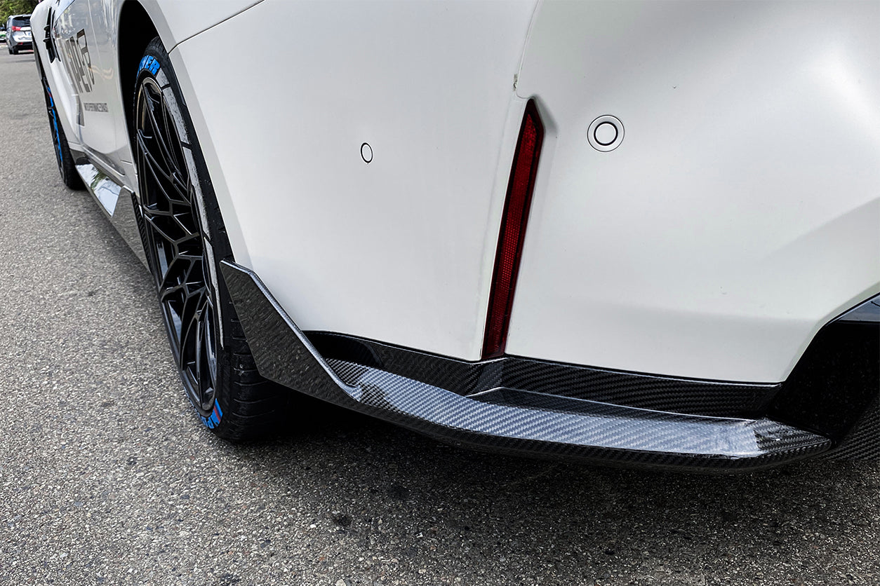 2021-UP BMW M4 G82 G83 MP Style Carbon Fiber Rear Caps
