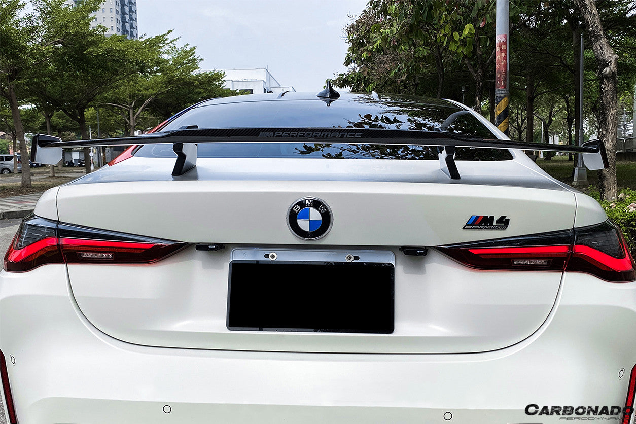2021-UP BMW M3 G80 M4 G82/G83 G20/G22 3/4 SERISE MP Style Carbon Fiber Trunk Spoiler - Carbonado
