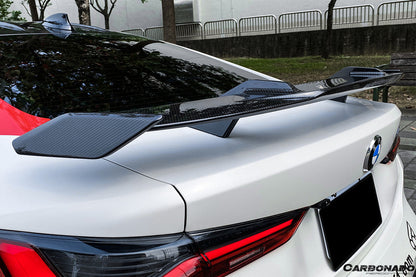 2021-UP BMW M3 G80 M4 G82/G83 G20/G22 3/4 SERISE MP Style Carbon Fiber Trunk Spoiler - Carbonado