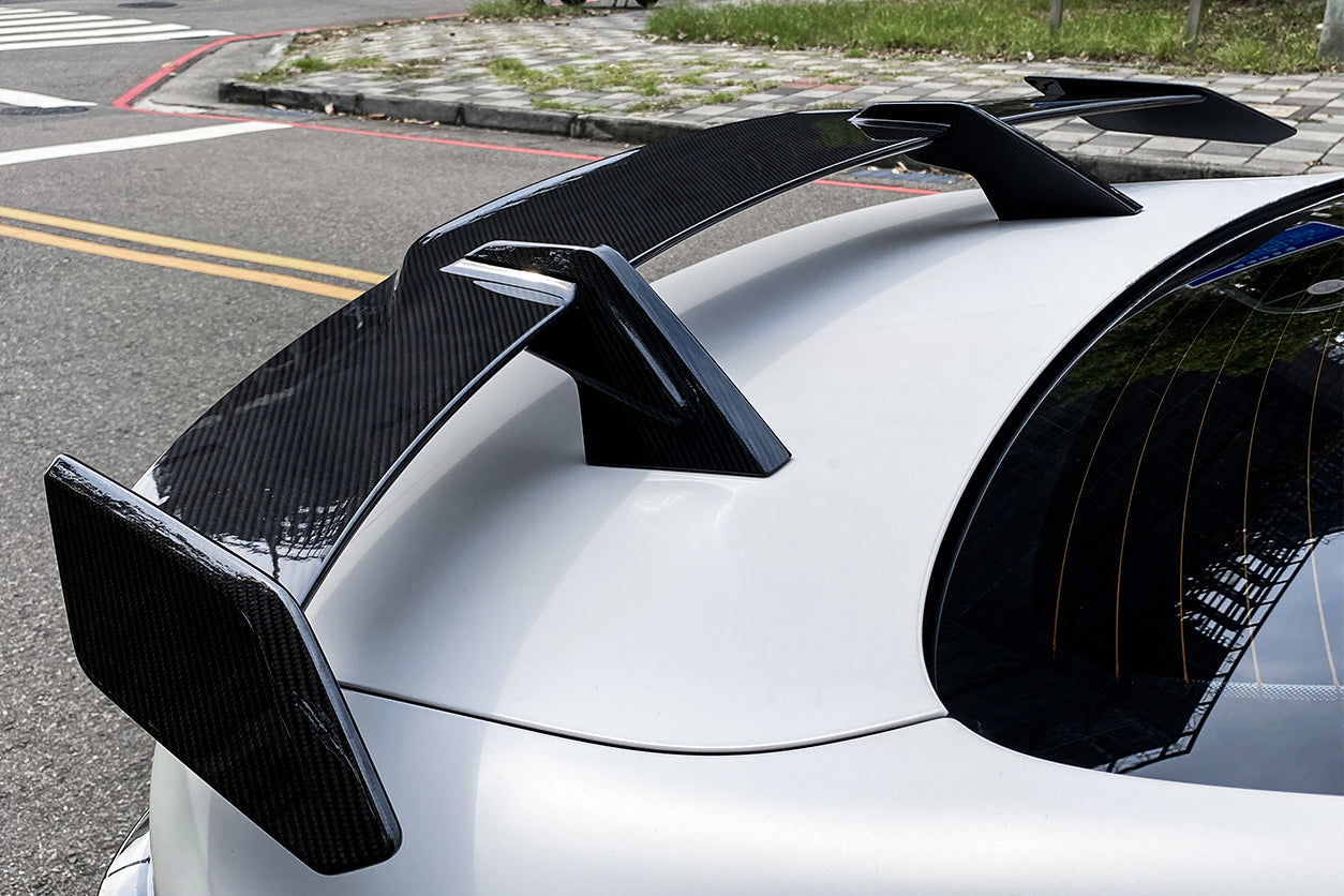 2021-UP BMW M3 G80 M4 G82 G83 3 SERISE G20 4 SERISE G22 MP Style Carbon Fiber Trunk Spoiler Wing - Carbonado