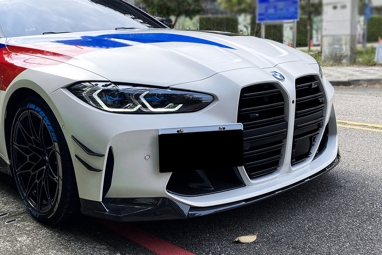 2021-UP BMW M3 G80 M4 G82/G83 MP Style Carbon Fiber Front Lip - Carbonado