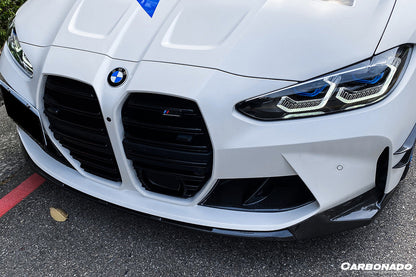 2021-UP BMW M3 G80 M4 G82/G83 MP Style Carbon Fiber Front Lip - Carbonado