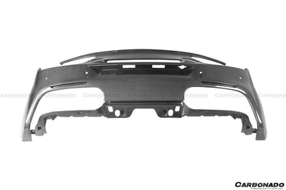 2015-2020 Ferrari 488 GTB Spyder OE Style Carbon Fiber Rear Bumper - Carbonado Aero
