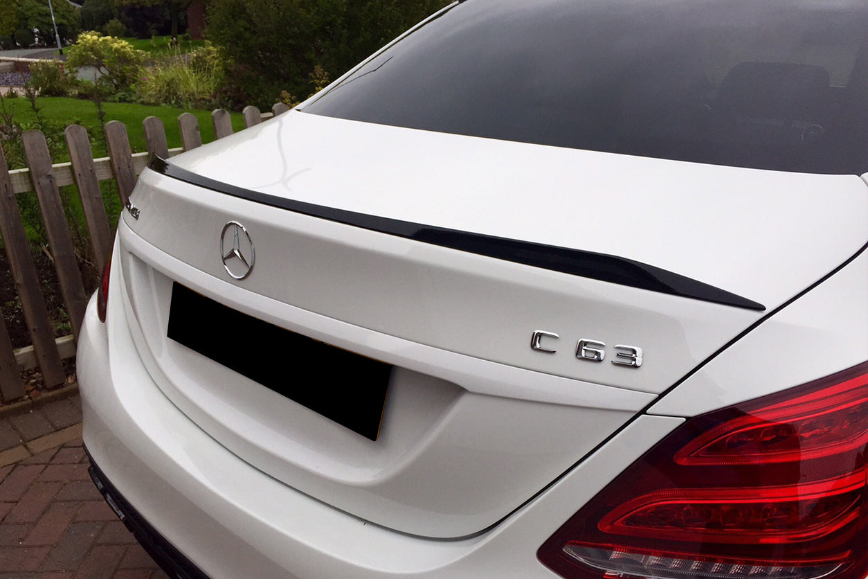 2015-2021 Mercedes Benz C-Class W205 Sedan Trunk Spoiler - DarwinPRO Aerodynamics