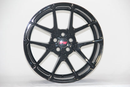 E1405 Gloss Black 20x10 ET40 5.114 – (Square Set of 4)