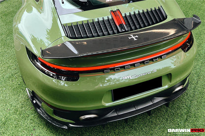 2019-2023 Porsche 911 992 Carrera/Targa S/4/4S SD-Sport Design Modl BKSS Style Rear Lip - DarwinPRO Aerodynamics