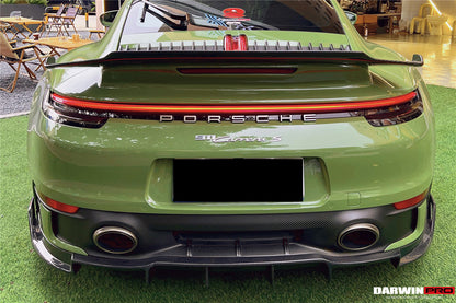 2019-2023 Porsche 911 992 Carrera/Targa S/4/4S/GTS SD-Sport Design Rear Lip (Dont Fit Normal Bumper) - DarwinPRO Aerodynamics