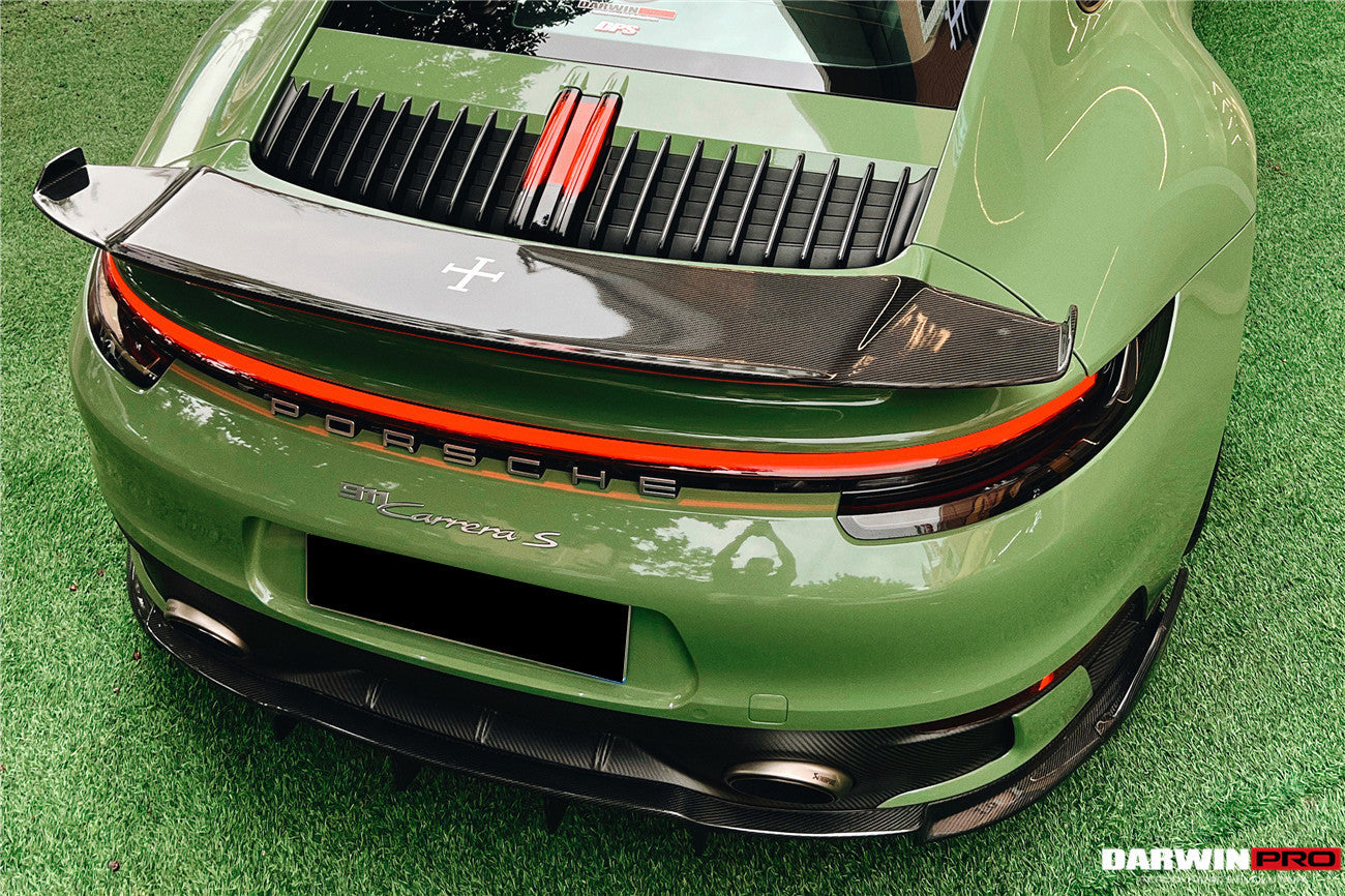 2019-2023 Porsche 911 992 Carrera/Targa S/4/4S/GTS SD-Sport Design Rear Lip (Dont Fit Normal Bumper) - DarwinPRO Aerodynamics