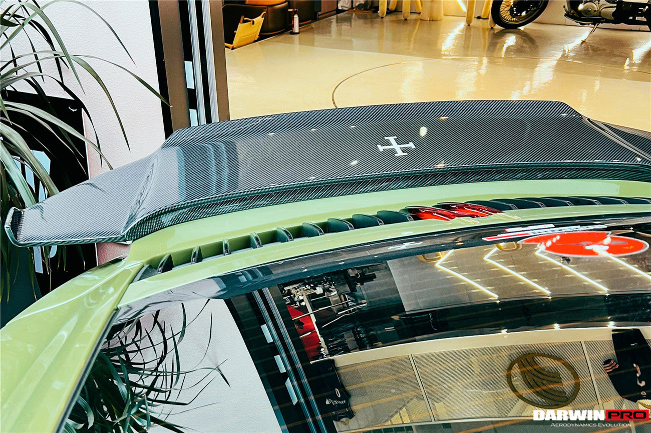 2019-2023 Porsche 911 992 Carrera S/4/4S BKSSII Style Trunk Wing - DarwinPRO Aerodynamics