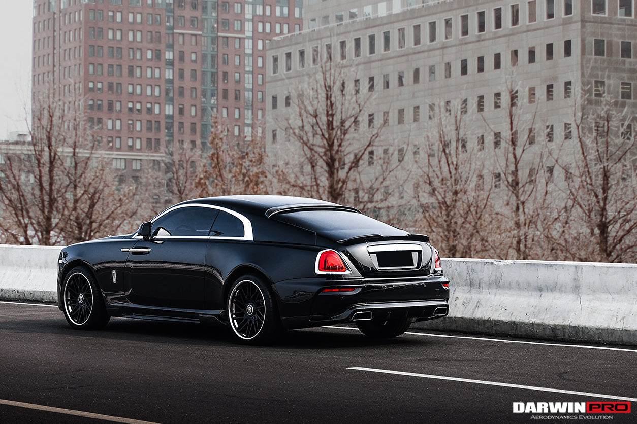2016-2020 Rolls-Royce Wraith BKSS Style Carbon Fiber Roof Spoiler - DarwinPRO Aerodynamics
