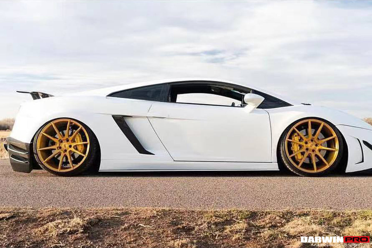 2009-2014 Lamborghini Gallardo BKSS Style Rear Bumper - DarwinPRO Aerodynamics