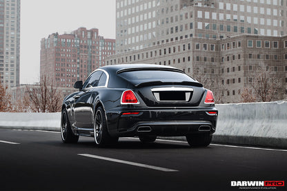 2016-2020 Rolls-Royce Wraith/Dawn BKSS Style Partial Carbon Fiber Rear Bumper - DarwinPRO Aerodynamics