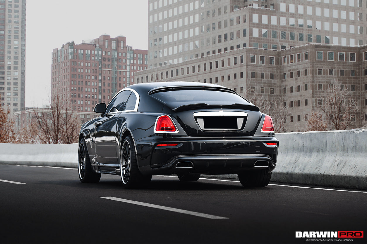 2016-2020 Rolls-Royce Wraith BKSS Style Carbon Fiber Roof Spoiler - DarwinPRO Aerodynamics