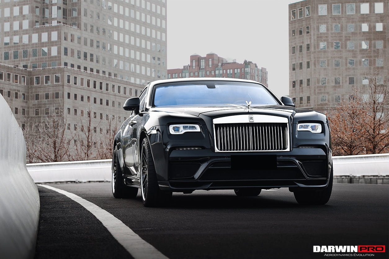2016-2020 Rolls-Royce Wraith BKSS Style Partial Carbon Fiber Full Body Kit - DarwinPRO Aerodynamics