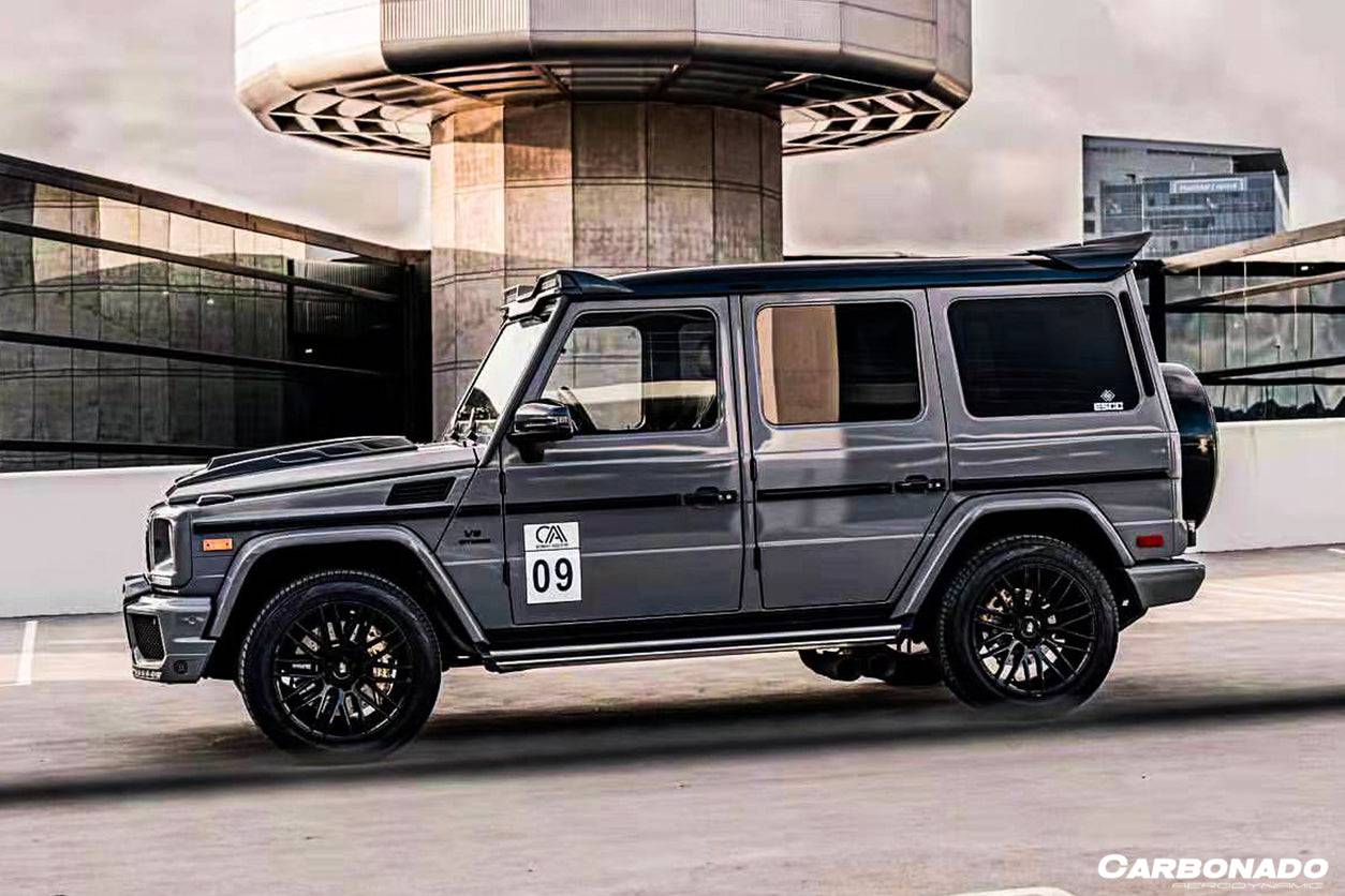 2003-2018 Mercedes Benz W463 G Wagon BRS Style Autoclave Carbon FIber Hood Scoop - Carbonado Aero