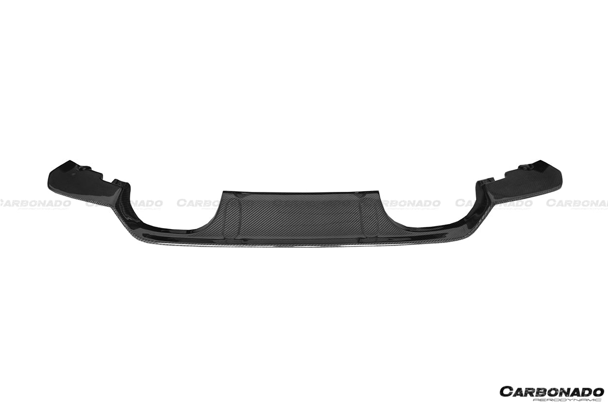 2014-2020 BMW M3 F80 & M4 F82 SM Style Carbon Fiber Rear Diffuser - Carbonado