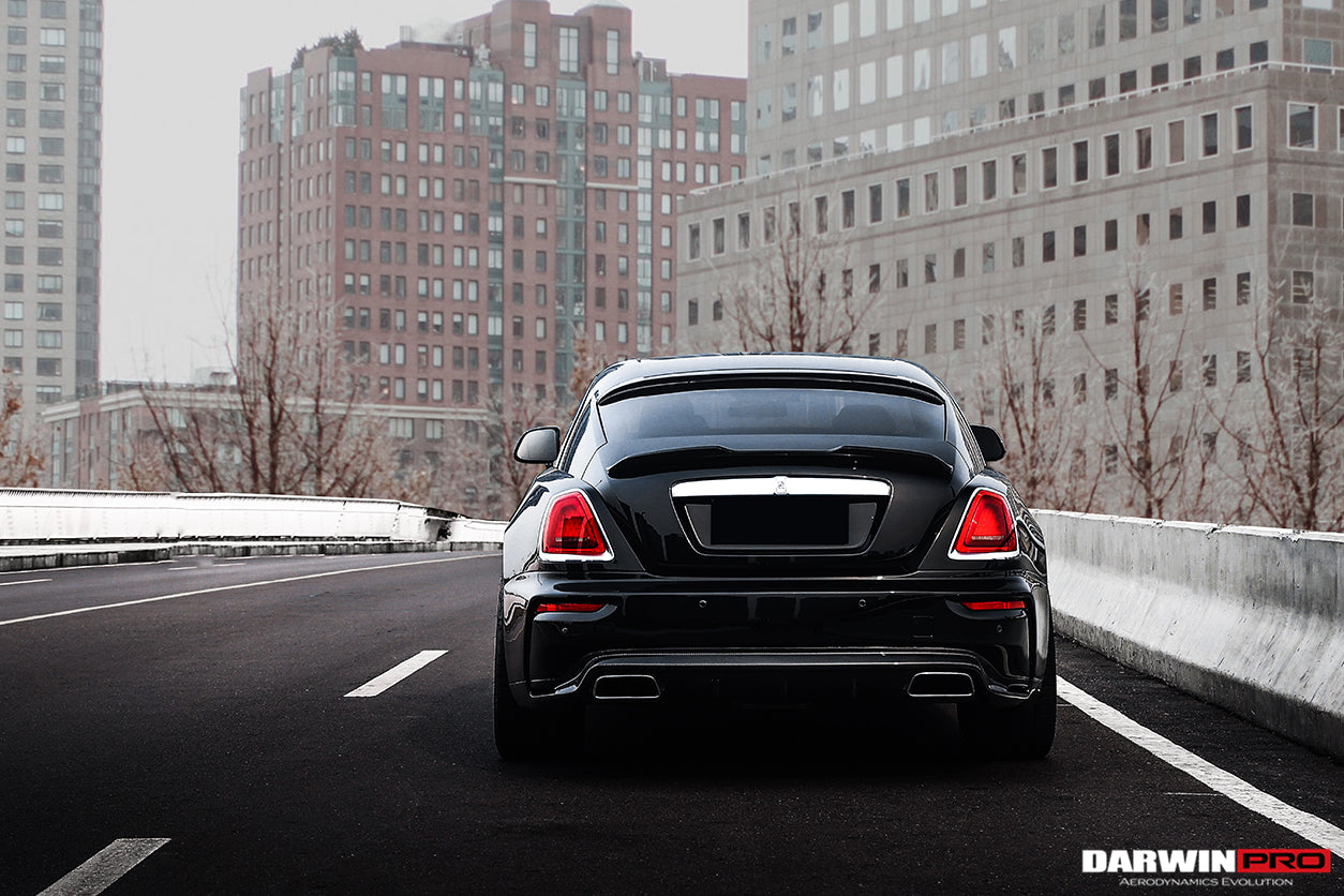 2016-2020 Rolls-Royce Wraith/Dawn BKSS Style Partial Carbon Fiber Rear Bumper - DarwinPRO Aerodynamics