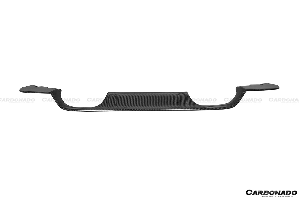 2014-2020 BMW M3 F80 & M4 F82 SM Style Carbon Fiber Rear Lip - Carbonado