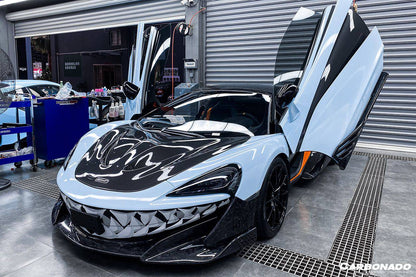 2018-2021 McLaren 540C/570S/600LT P1 Style Carbon Fiber Hood - Carbonado